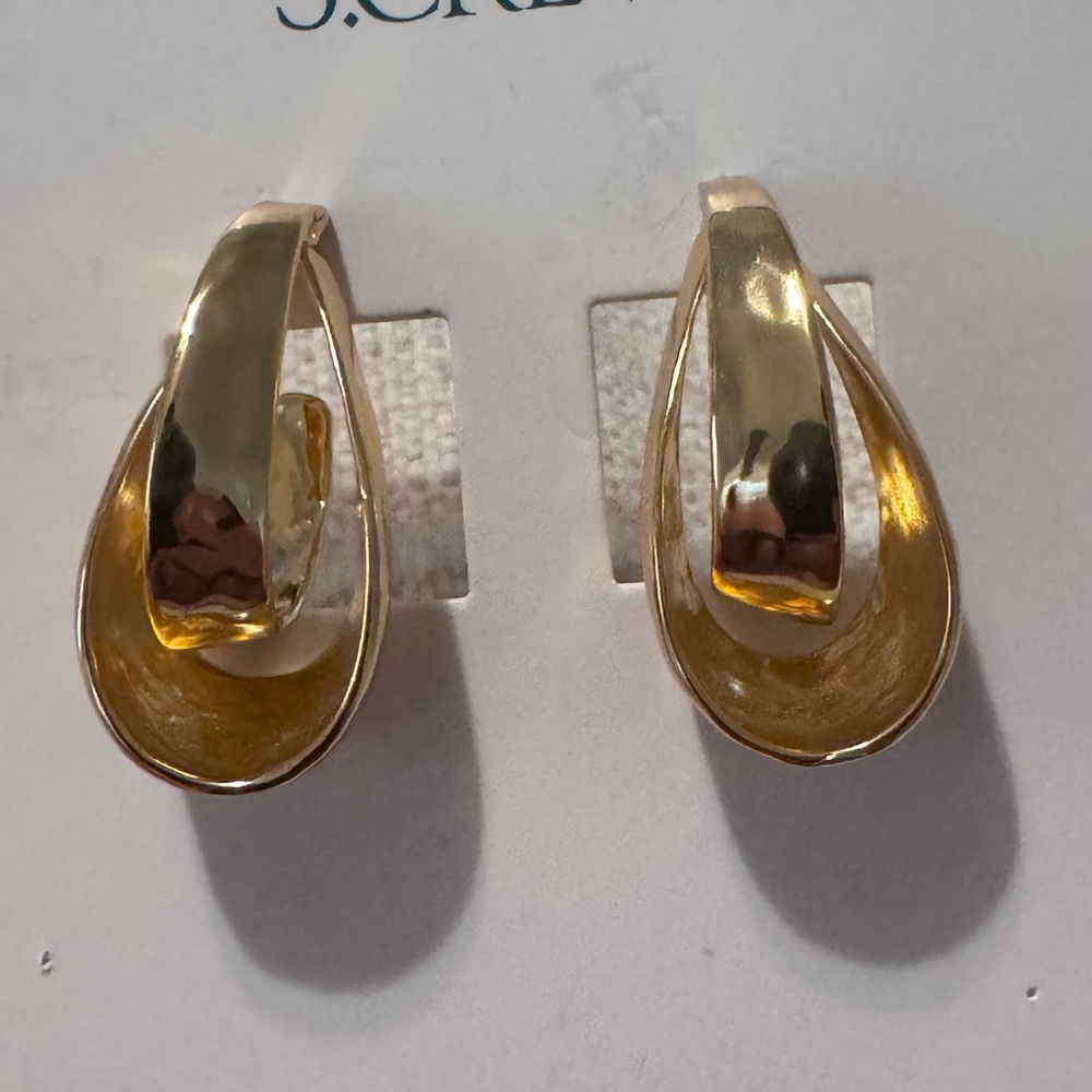 Elegant Gold-Tone Earrings